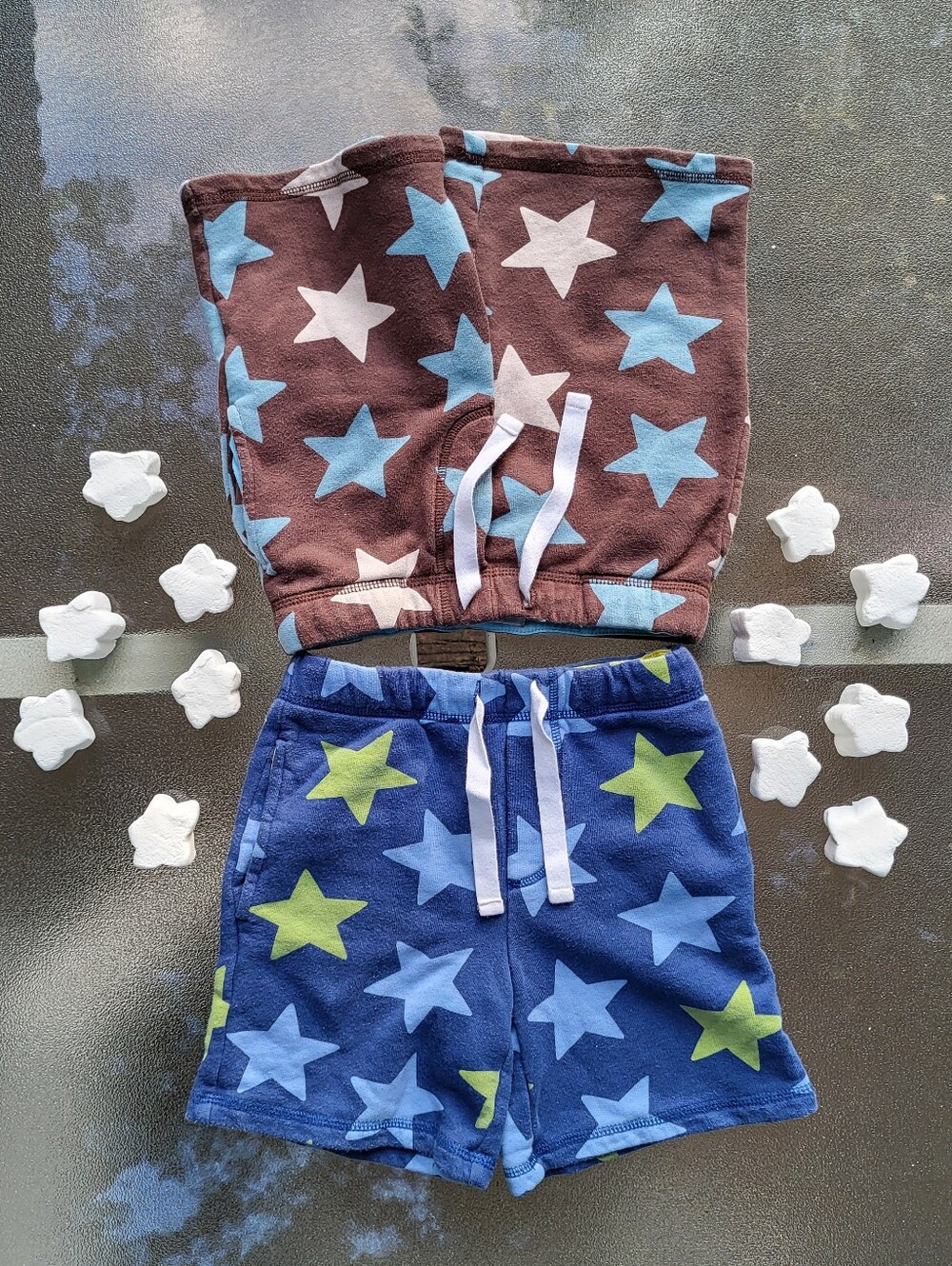 MB star print shorts Size 6